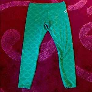 Grrrl Heidi mermaid legging plus